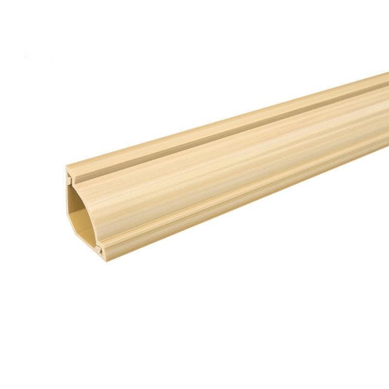 Self-Adhesive Triangle Trunking Surface Mounted PVC Decorative Right Angle Invisible Trunking 25*25mm【50cm*2pcs】