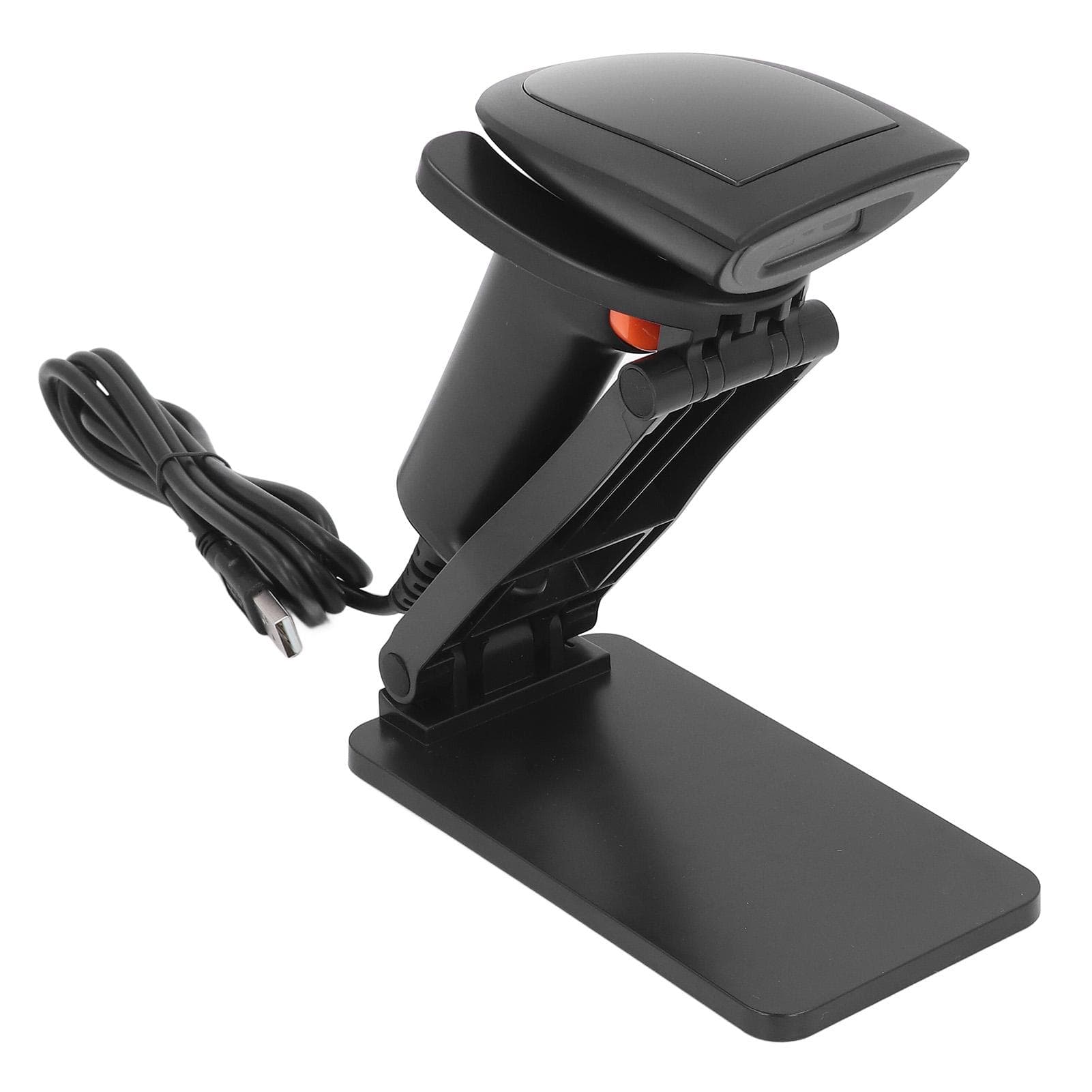 Barcode Scanner with Stand 1D 2D Handheld USB Wired Bar Code Reader Plug and Play for Warehouse