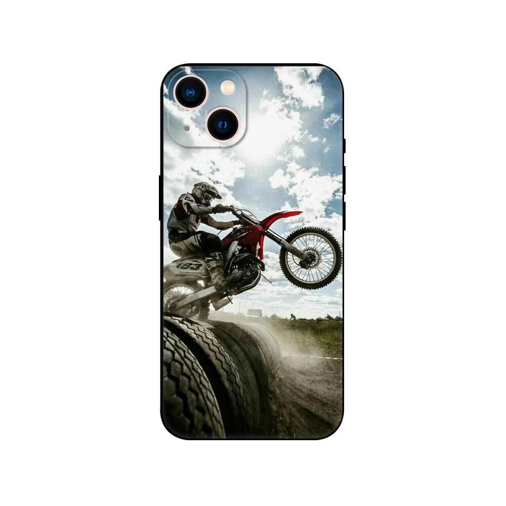Moto Cross Motorcycle Sports Phone Case For iPhone Samsung Galaxy Redmi Xiaomi Oppo OnePlus Note S A 7 8 9 10 11 12 13 14 20 21 22 23 53 54 Pro Ultra iPhone 11