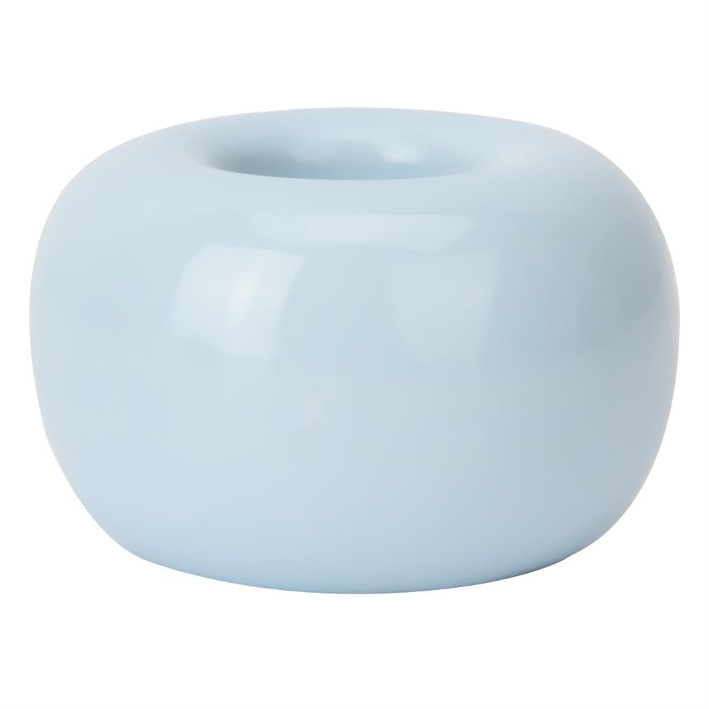 Donut Ceramic Toothbrush Holder Novel Candy Color Cute Multifunctional Toothbrush Base Pink Blue