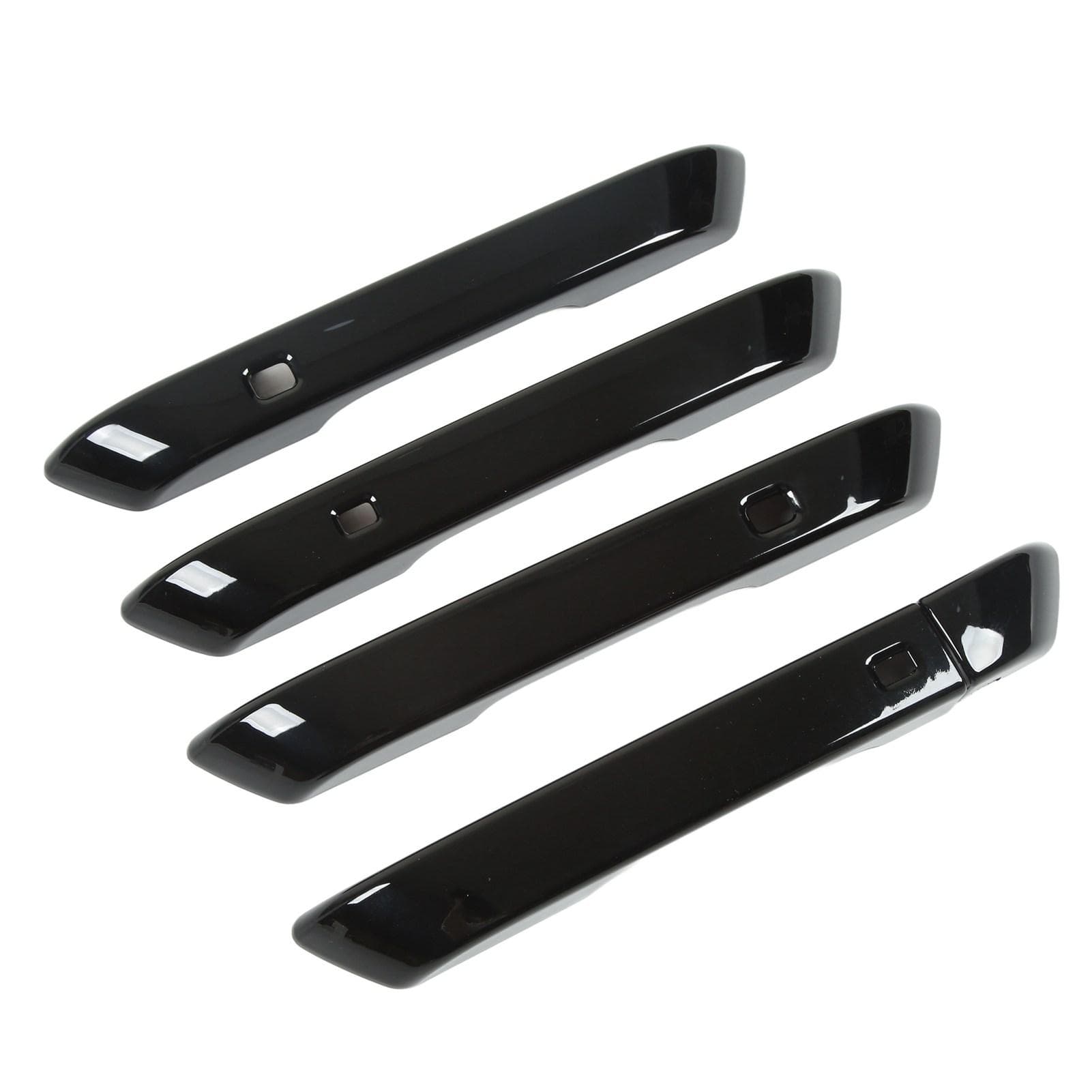 5Pcs Car Exterior Side Door Handle Cover Trim Sticker Glossy Black Replacement for Kia Carnival KA4