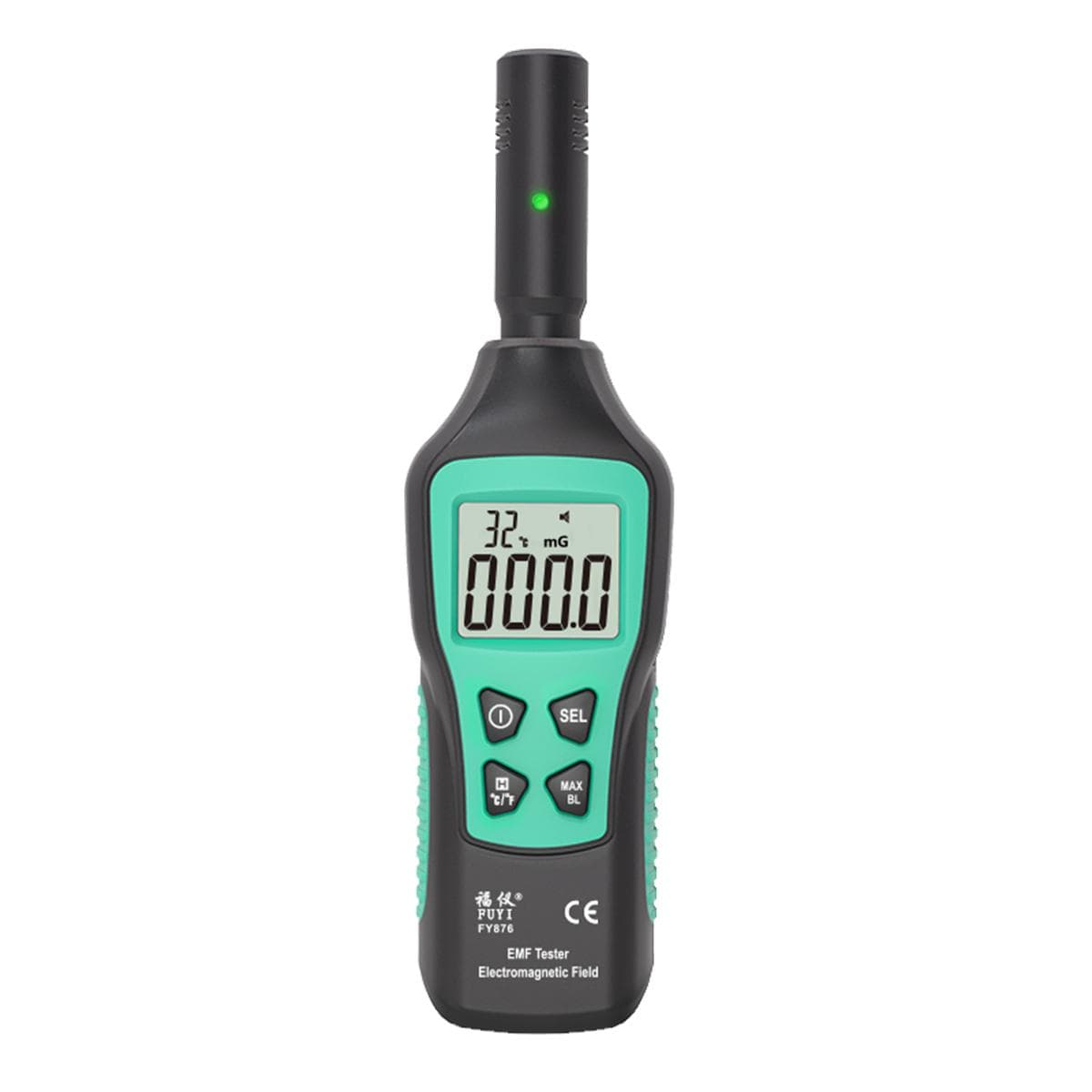 FUYI EMF Meter Electromagnetic Radiation Detector Household Handheld High Precision Electromagnetic black