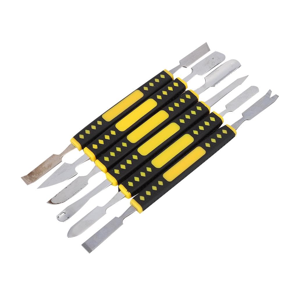 6pcs / set Spudger Phone Pry Tool Stainless Steel Mobile Phone Repair Opening Tool