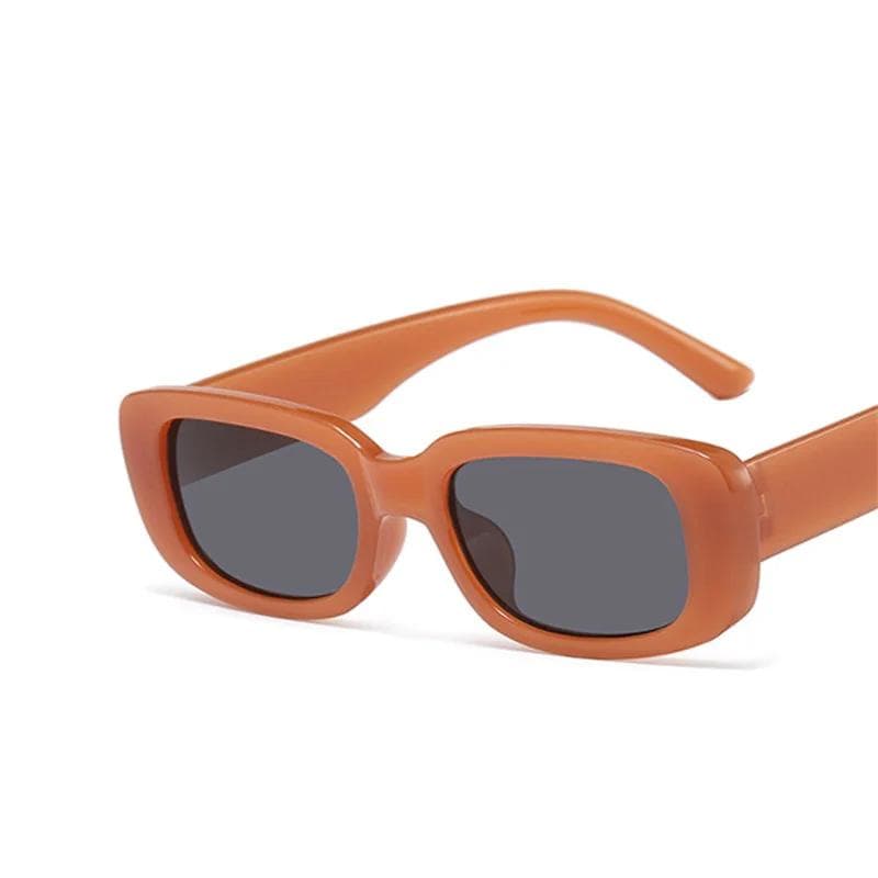 Summer Vintage Square Sunglasses UV400 Protection Retro Small Frame Colorful Outdoor Eyewear for Boys and Girls only 1pcs sunglasses