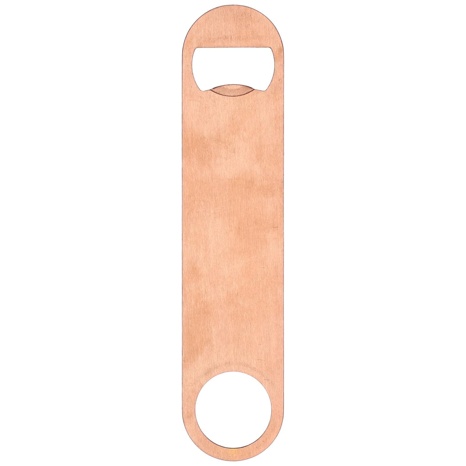 Bottle Opener Thickened Stainless Steel Beer Bottle Opener for Bar Bartenders HouseholdGold rose gold