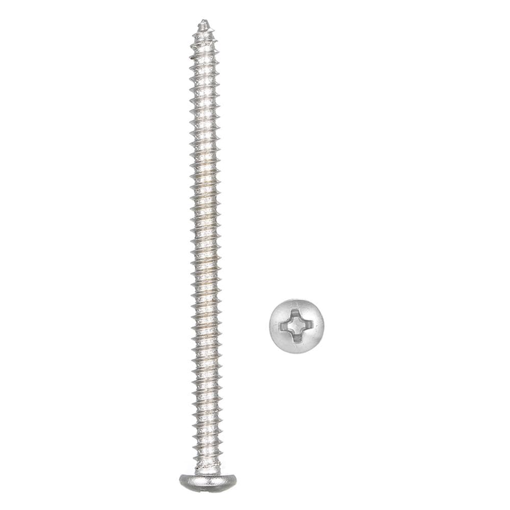 A2 DIN7981 #8 4.2mm 304 Stainless Steel Screw Countersunk Self Tapping Wood