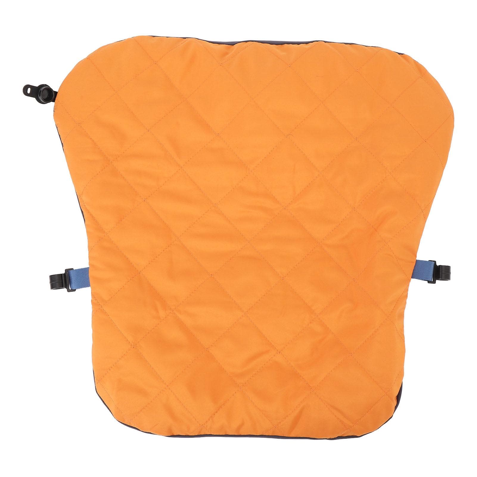 Inflatable Lumbar Pillow Cushion for Airplane Seat Travel Adjustable Firm Lower Back Cushion for orange