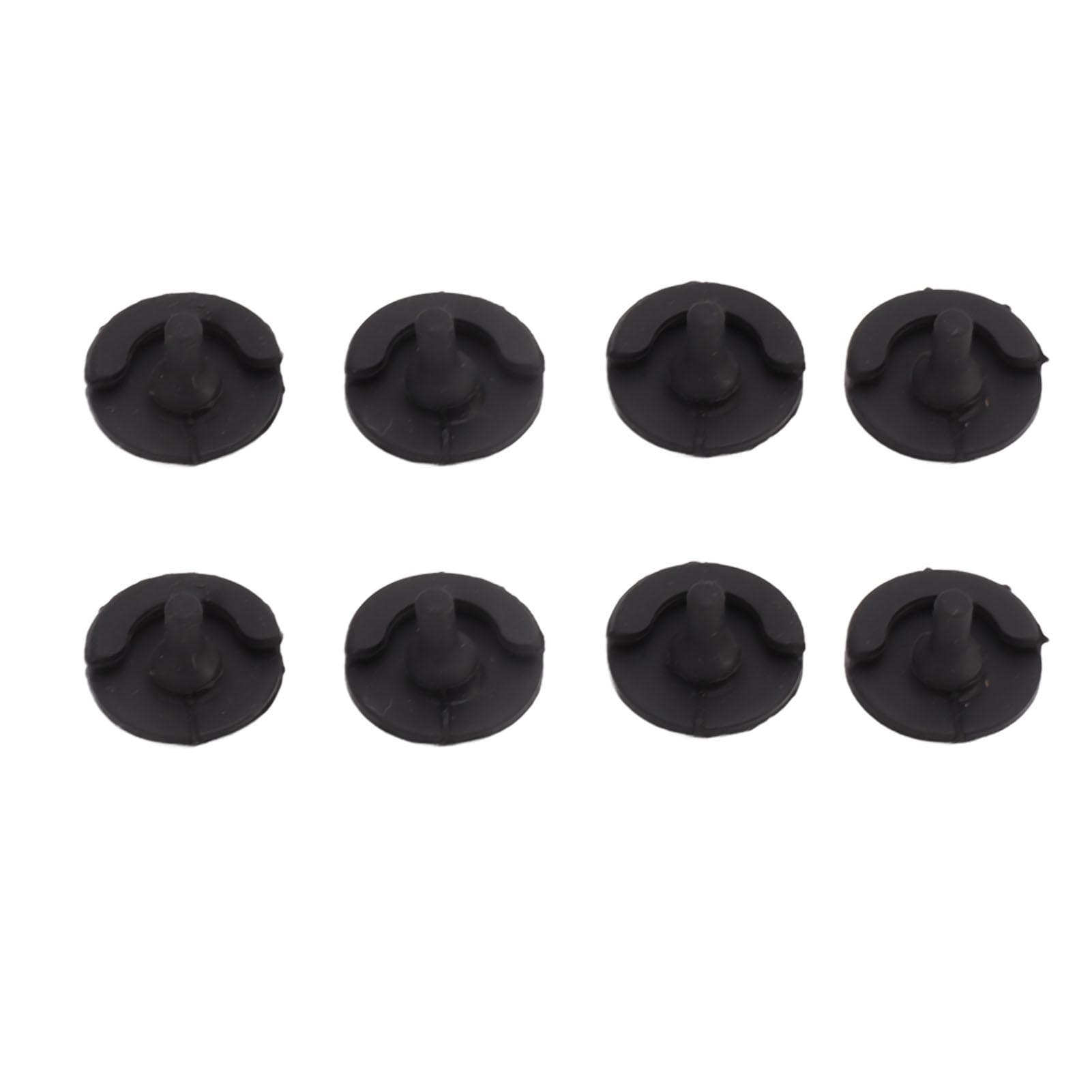 8pcs Fryer Silicone Feet Scratch Proof Round Heat Insulation Kitchen Fryer Tray Feet for Frying Pan