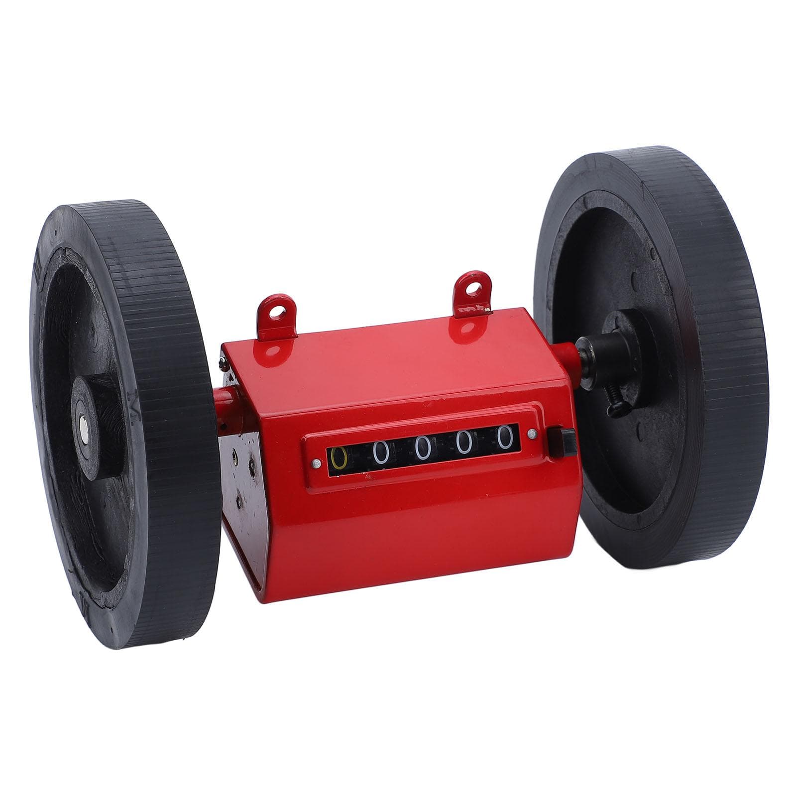 Rolling Meter Counter 5 Digits Display Rust Free Stainless Steel Shell Rolling Mechanical Length