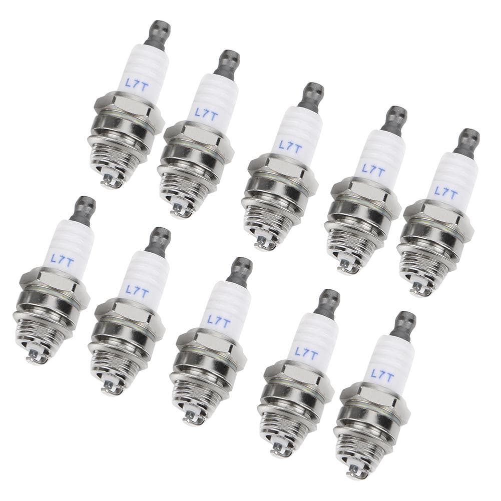 10pcs BPT L7T Ceramic Spark Plugs for 43cc 47cc 49cc Mini PIT Pocket Scooter Quad Dirt Bike ATV
