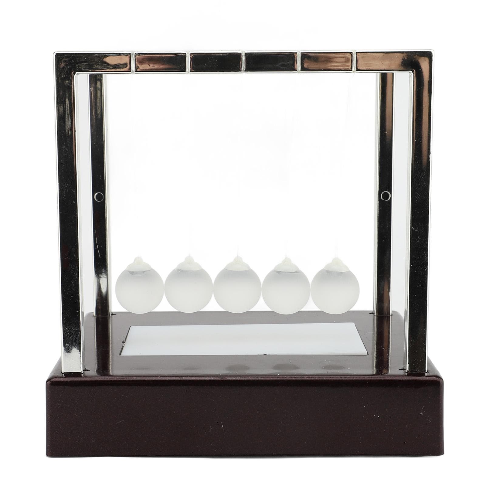 Newtons Cradle Balance Ball Kinetic Desk Toy for Science Enthusiasts Entertainment Education