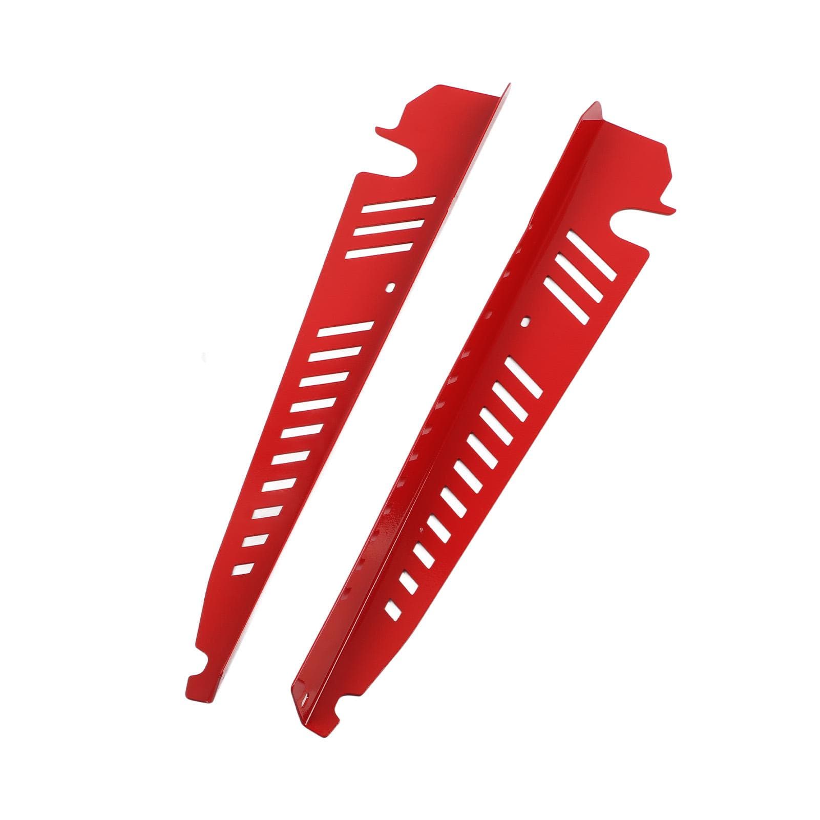 Aluminum Alloy Fender Shrouds with Hardwares Accessory Fit for WRX and STI 2015?2020 red