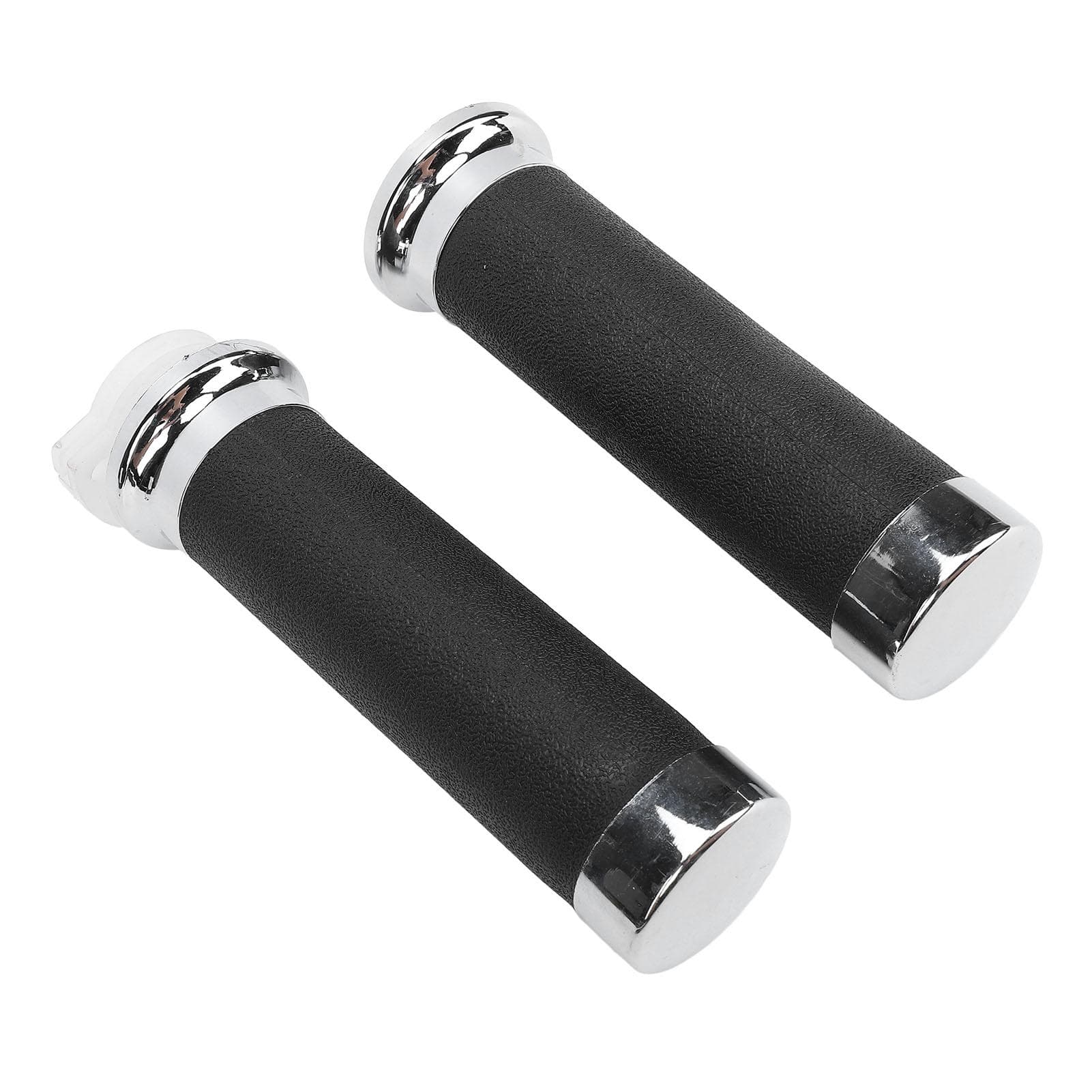 1 Pair Motorcycle Handlebar Grip 25mm Anti Slip Stylish Look Hand Grip for VT250 VT400 NV400 VRX400