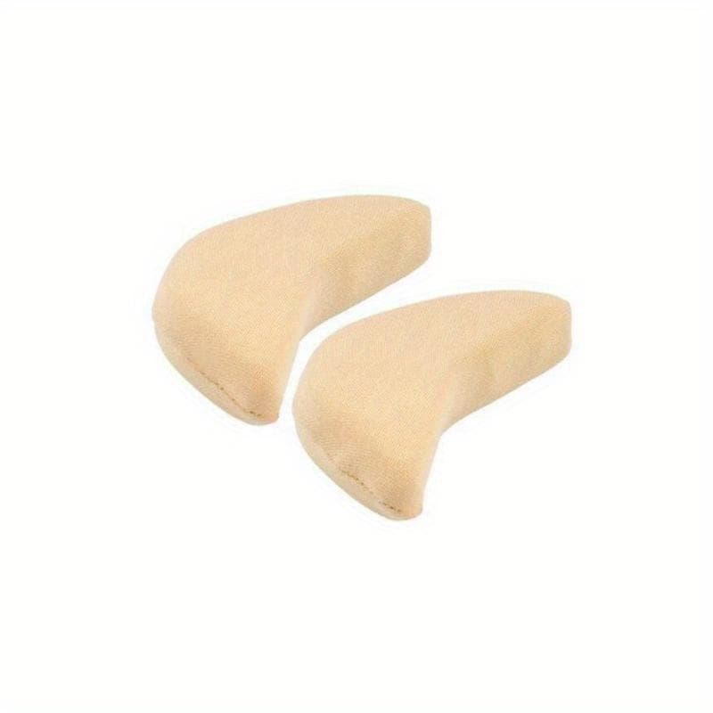 Sponge Forefoot Insert Pads Women Pain Relief High Heel Insoles Reduce Shoes Size Filler Protector Adjustment Shoe Accessories beige