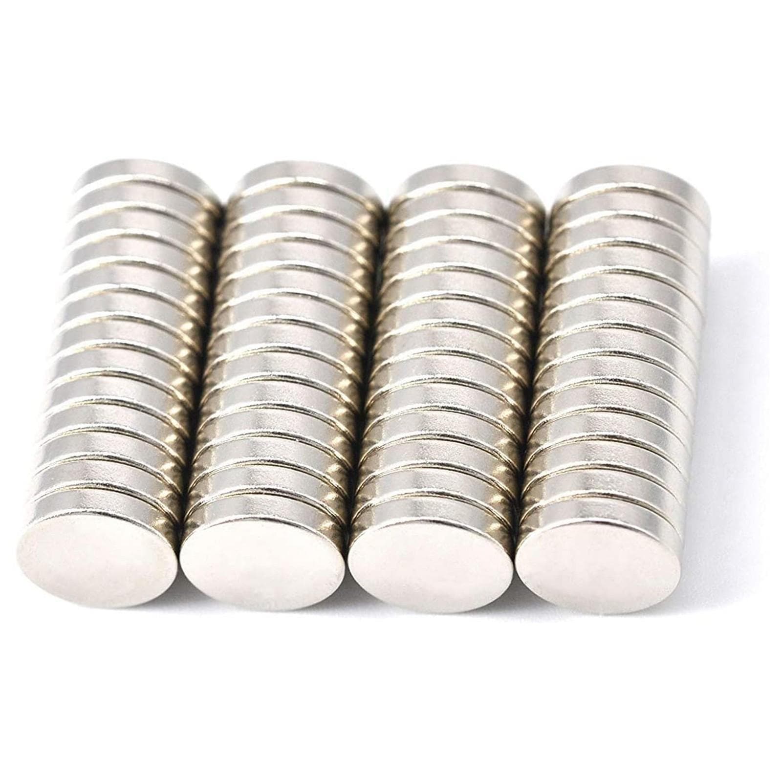 (biensn)N35/N52/D10/D20 Strong Round Disc Magnets Rare-Earth Neodymium Magnet 10/20/30/50/52/100Pcs D10/52pcs