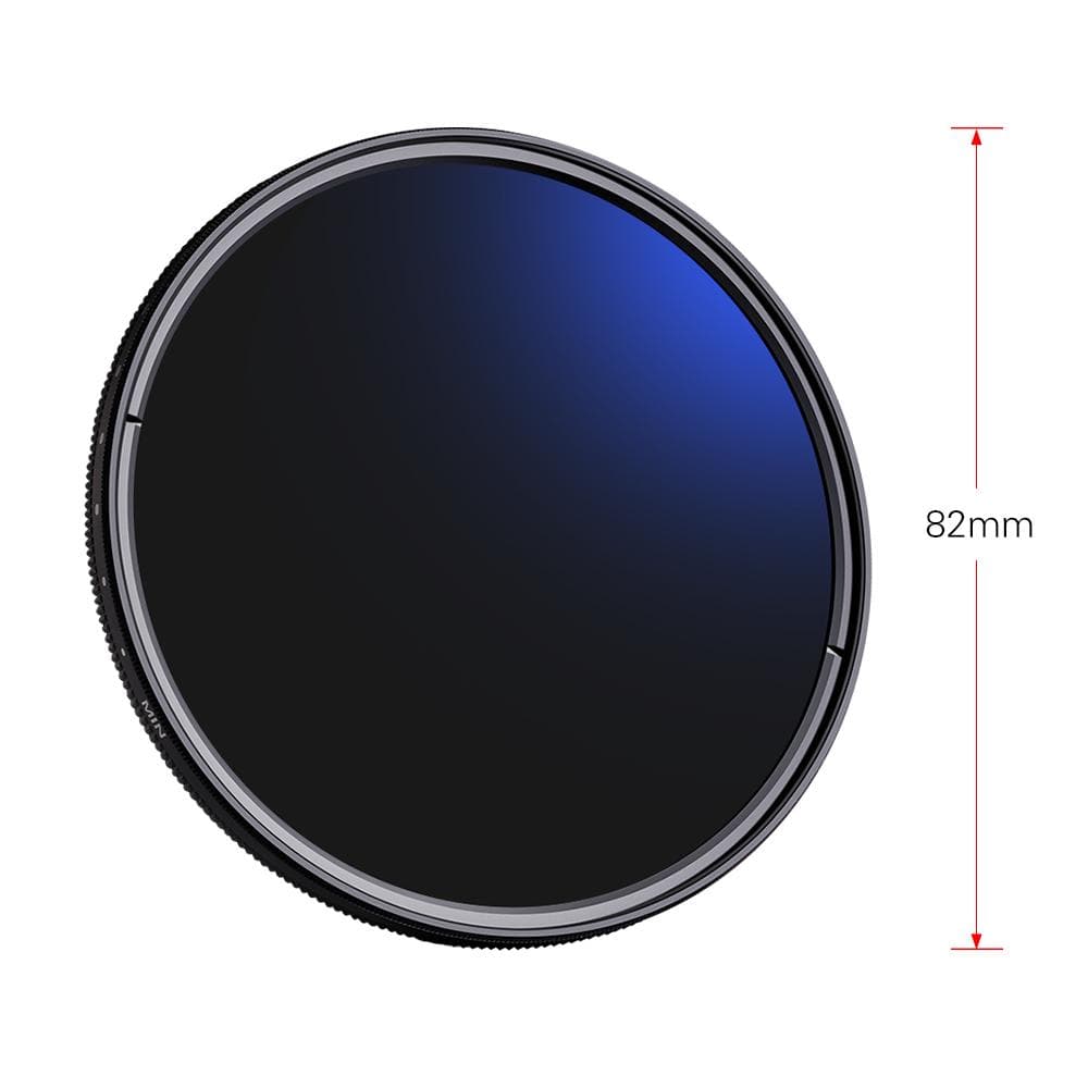 K&F CONCEPT 82mm Ultrathin Variable ND Filter ND2 to ND400 Adjustable Neutral Density Filter ND2-ND400 82mm