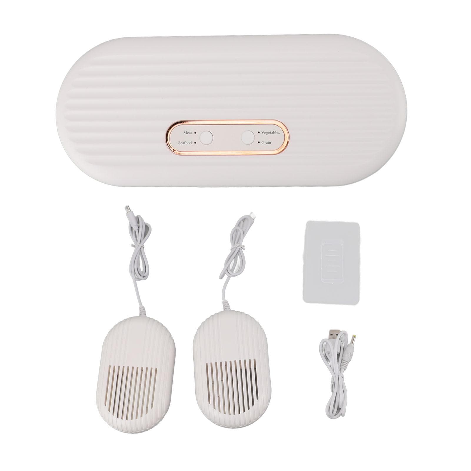 Fruit and Vegetable Washing Machine with Dual Chamber 4 Modes USB Powered Wall Mounted Fruit L(for 6.5-9kg)