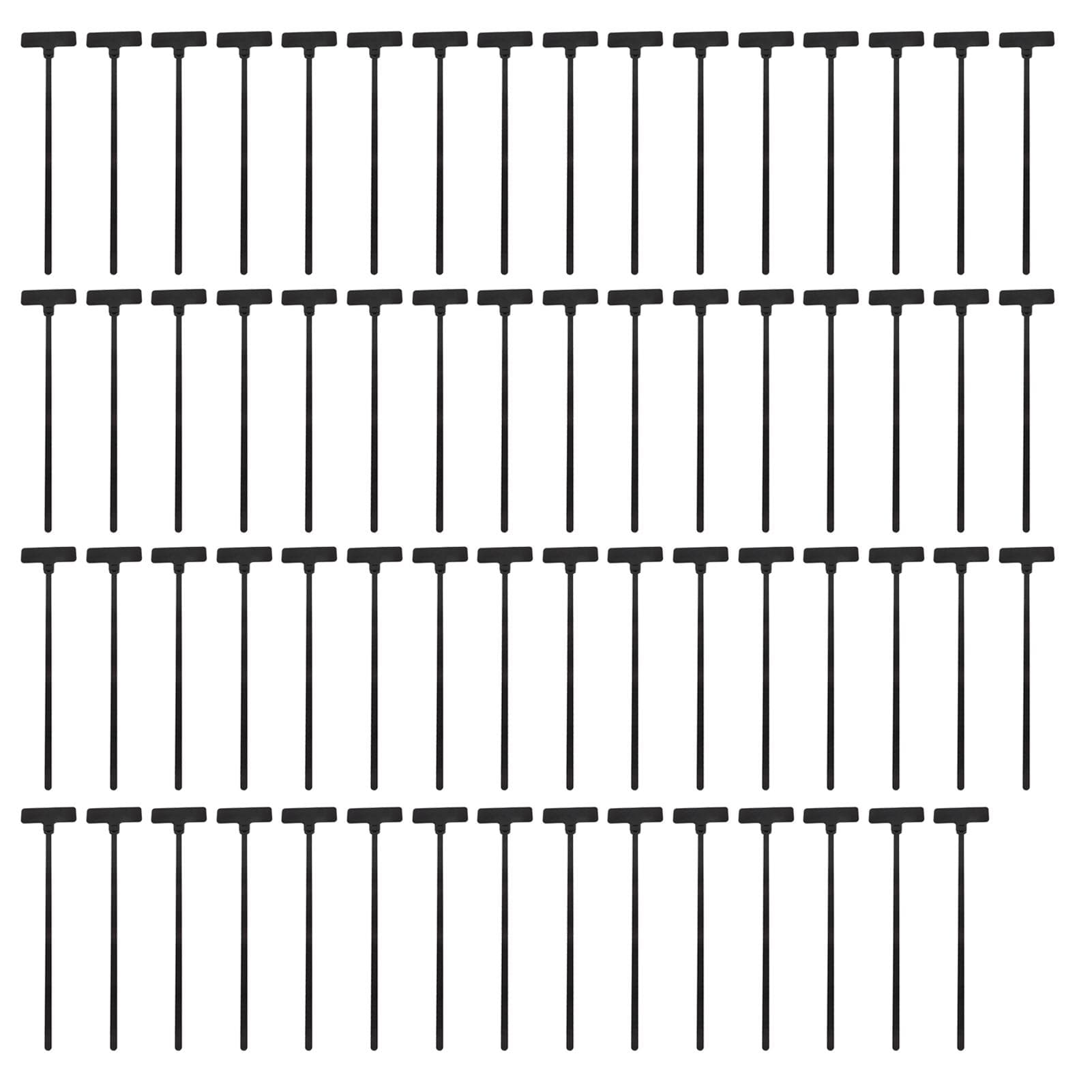 63Pcs 915MHz UHF Rfid Zip Cable Tie Tag Marker Label Readable Writable Smart Chip for Wires Cords