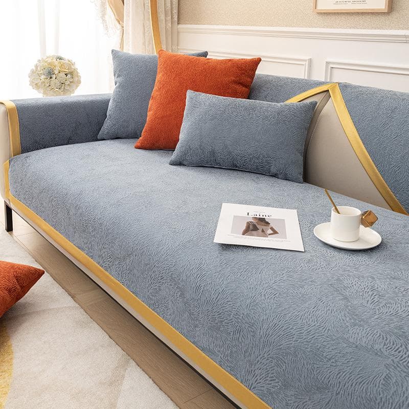 Hot Selling All-season Universal Seat Cushion New Chenille Durable Sofa Cushion Modern Minimalist Chinese Anti Slip Seat Cushion 70*70cm
