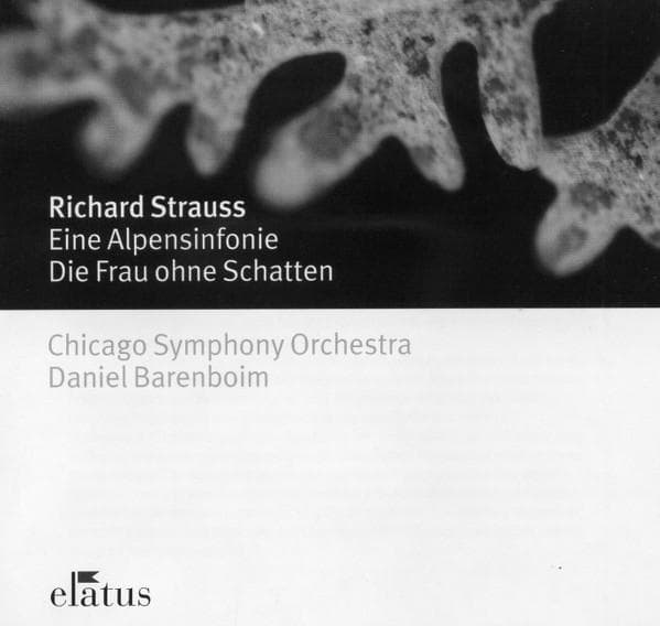CD BARENBOIM - Strauss : Alpine Symphony 0927498372 Elatus 2003 Non Japan Classical Used