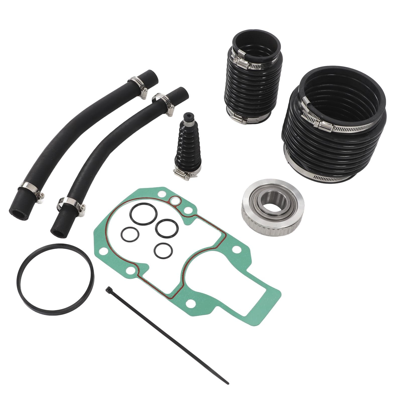 Outboard Seal Bearing Bellows Kit Rubber Stainless Steel 30?803097T1 Replacement for Mercruiser