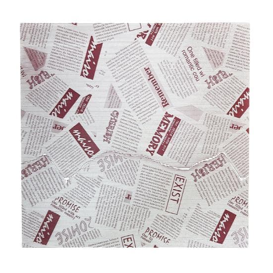 50 Sheets Baking Paper Food-Grade Anti-Oil Non-Stick High-temperature Resistant Greaseproof Baking Parchment 50pcs white