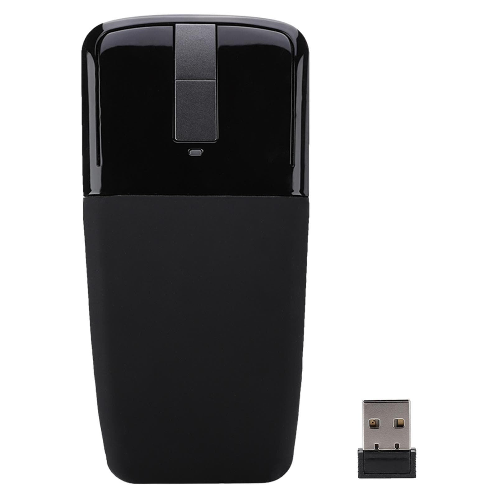 Wireless Arc Mouse Touch Thin Portable Folding Optical Mouse Receiver