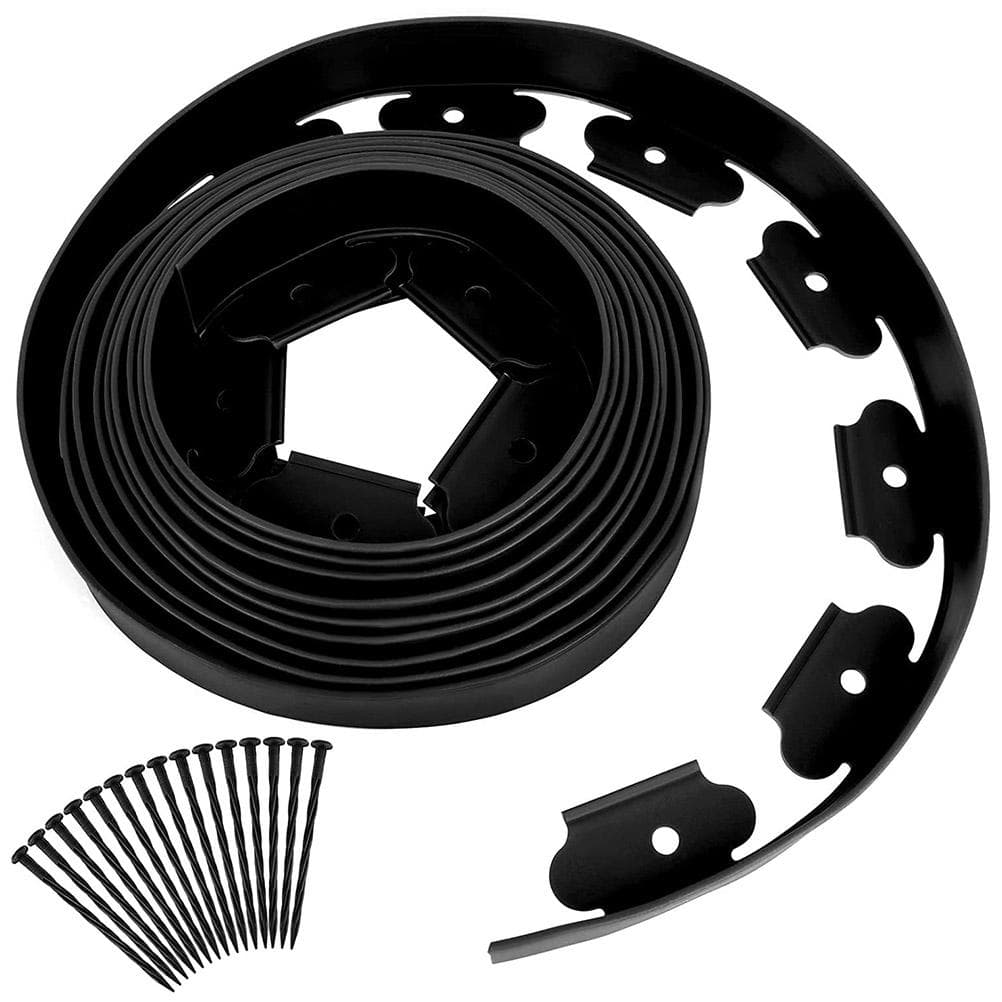 5M Landscape Edging Border Landscape Edging PE Fence Garden Edge Kit Garden Isolation Belt for
