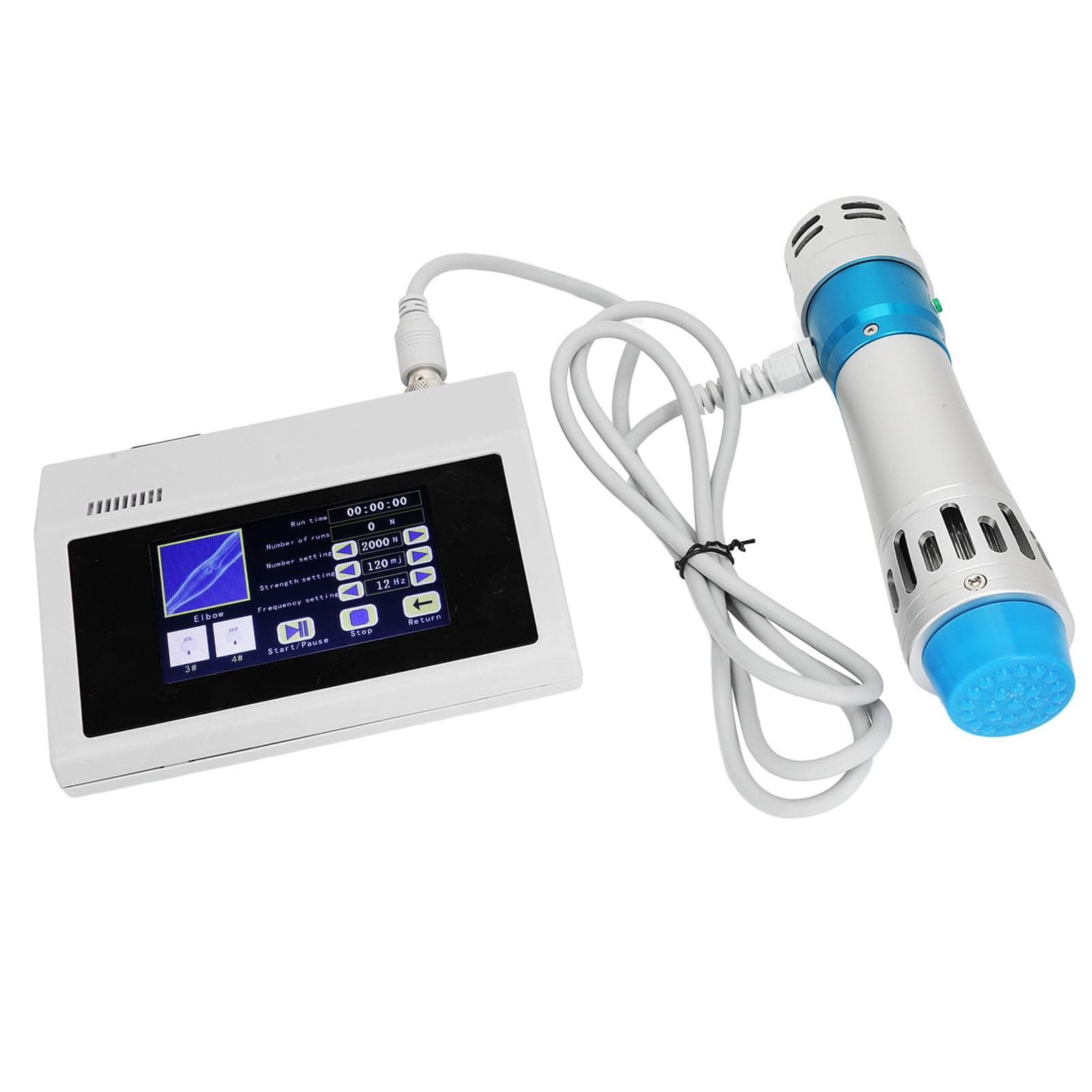 Extracorporeal Treatment Machine 6 Heads 18 Frequency Promote Healing Shockwave Massage Device EU Plug