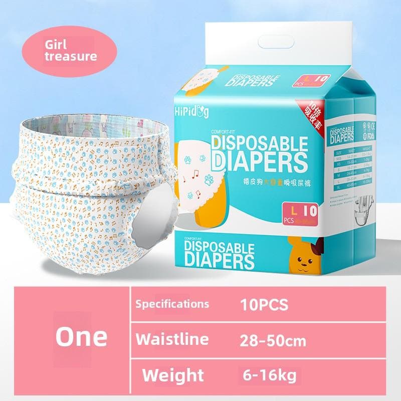 Cat Special Diapers Disposable Diapers Female Cat Menstrual Sanitary Napkins Aunt Napkins Urine Shows Pet Diapers Single bag