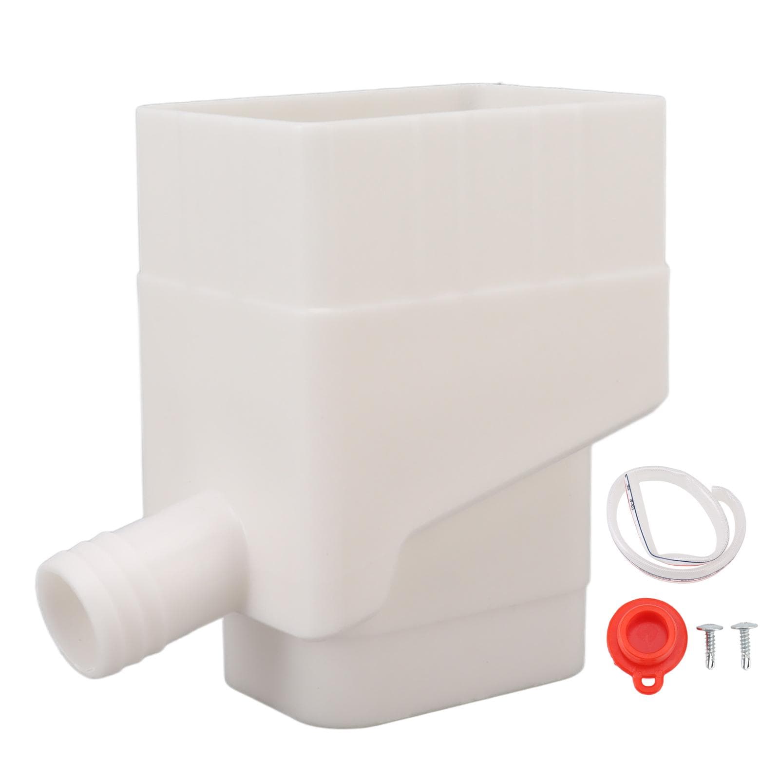 Rainwater Collection System Professional UV Resistant Downspout Diverter Kit for Outdoor Garden