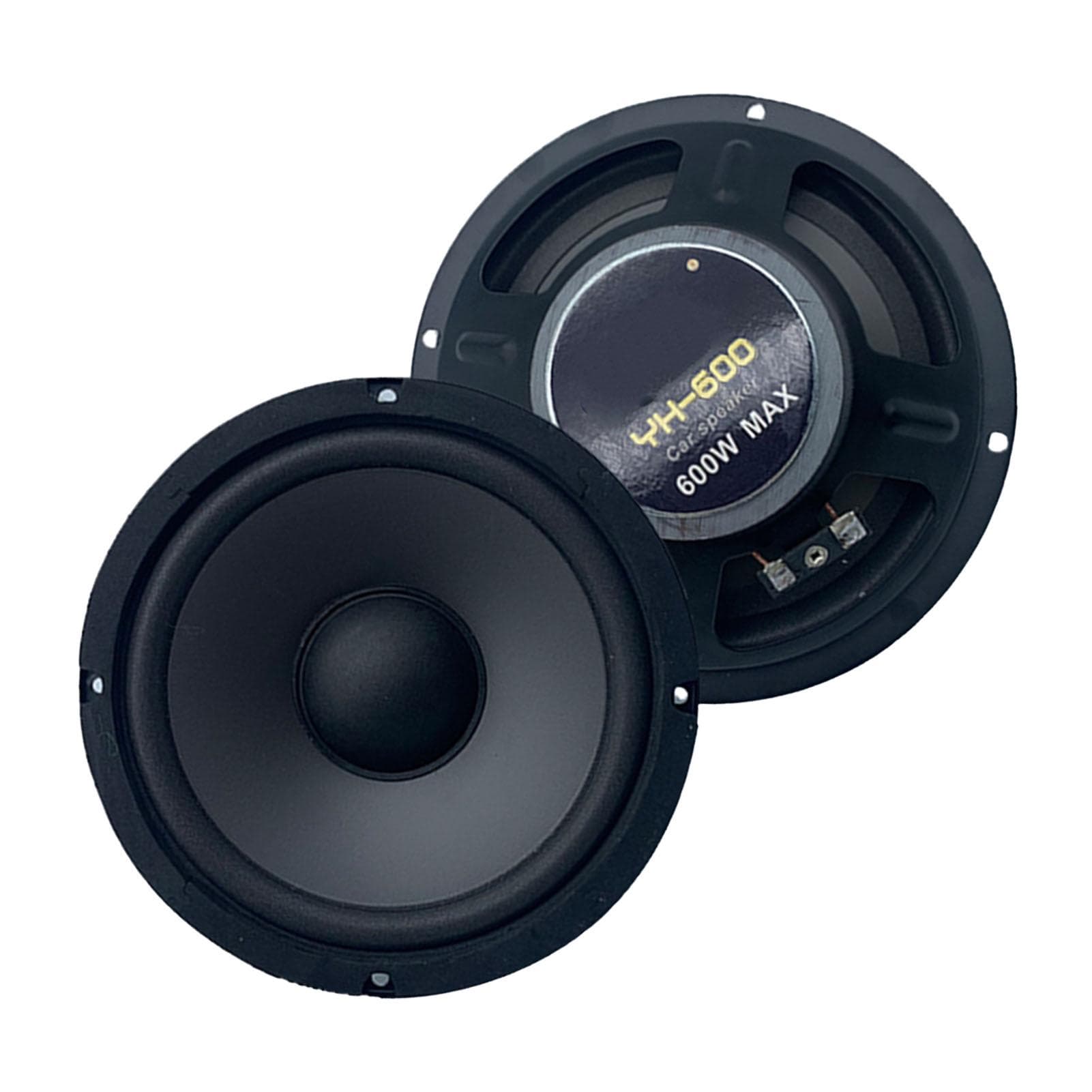 2PCS Coaxial Speakers 6.5in Universal Audio Stereo Music High Sensitivity Speaker 600W