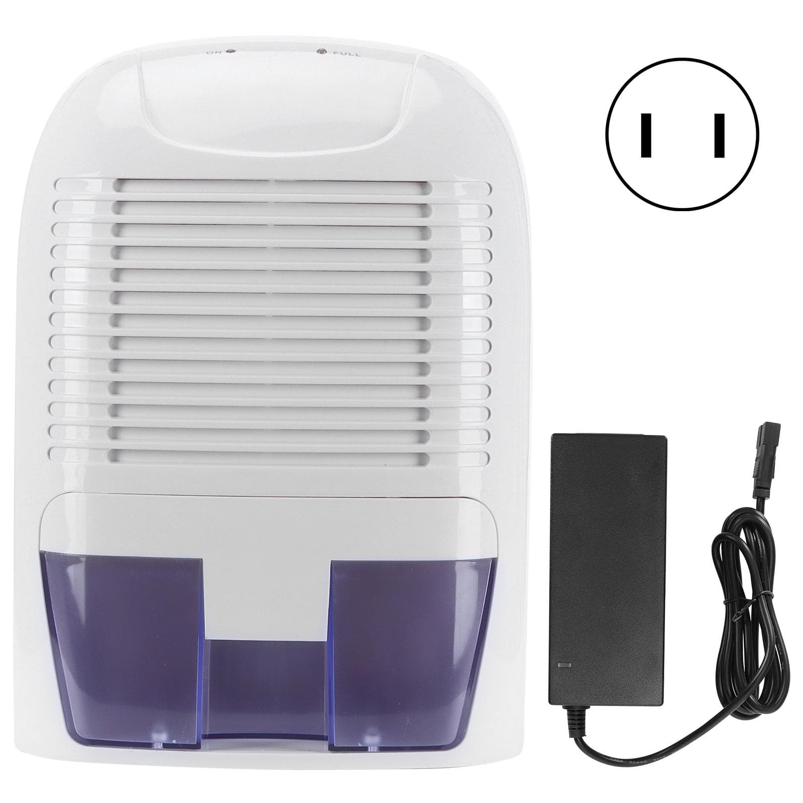 Electric Mini Dehumidifier Compact Portable Moisture Absorber Air Dryer for Home Kitchen Bedroom