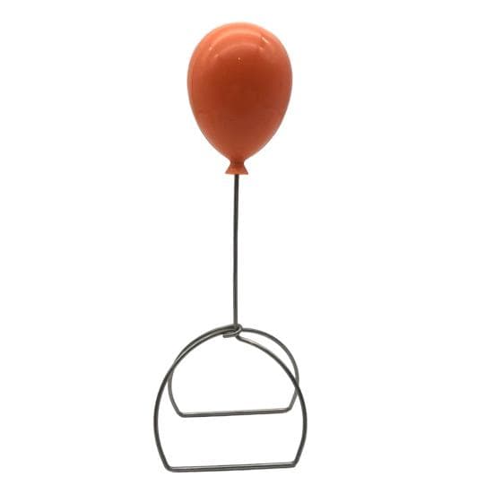 Balloon Napkin Ring Vibrant Color Reusable Simple Installation Multi-Function Funny Napkin Paper Holder Tabletop Decoration orange