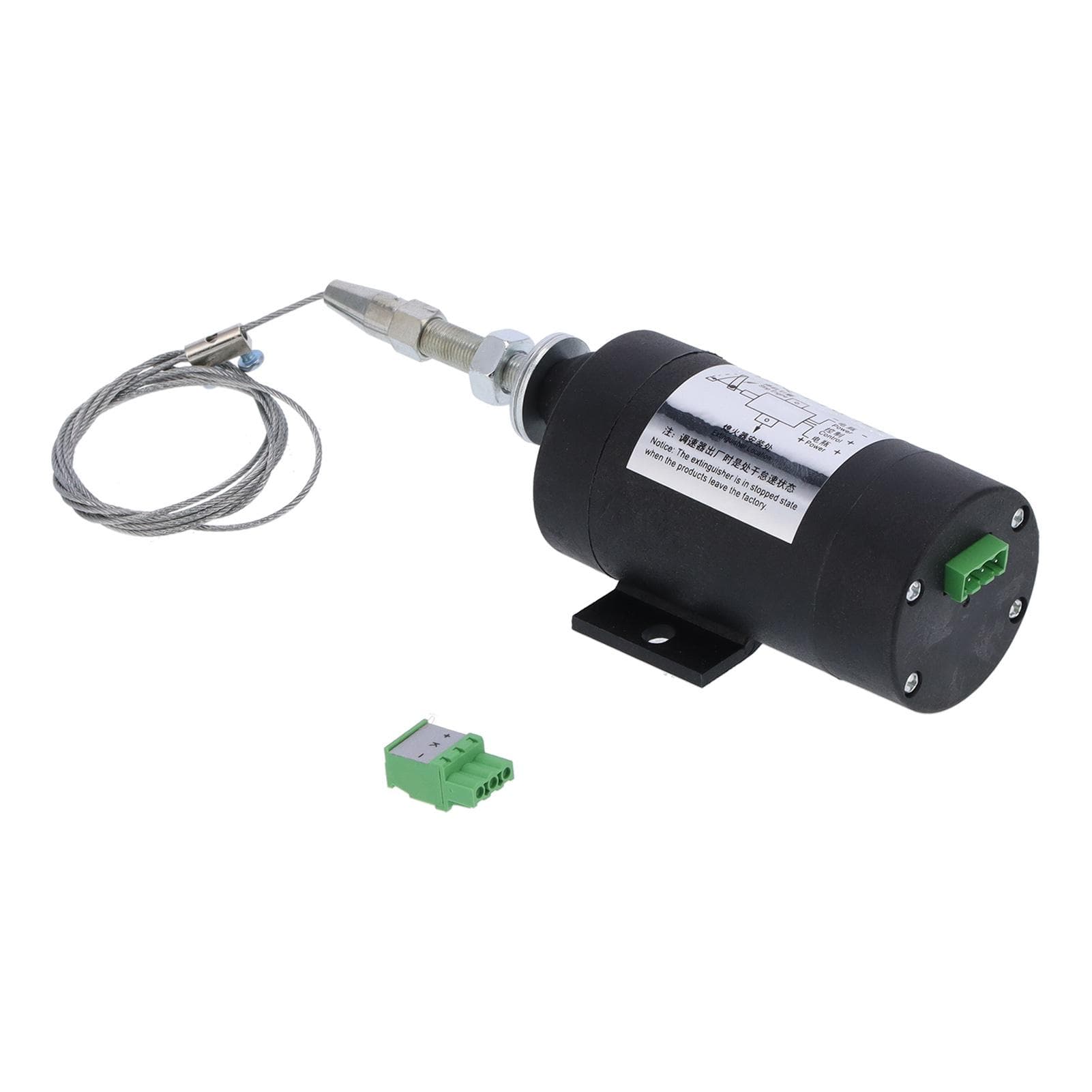 Engine Stop Valve Diesel Generator Solenoid Flameout Shutdown Shut Off 12V XHQPTG