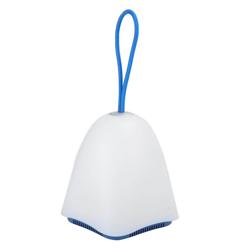Wireless Bluetooth Speaker Light Touch Control 8 Color LED Night Light Smart SpeakerBlue blue