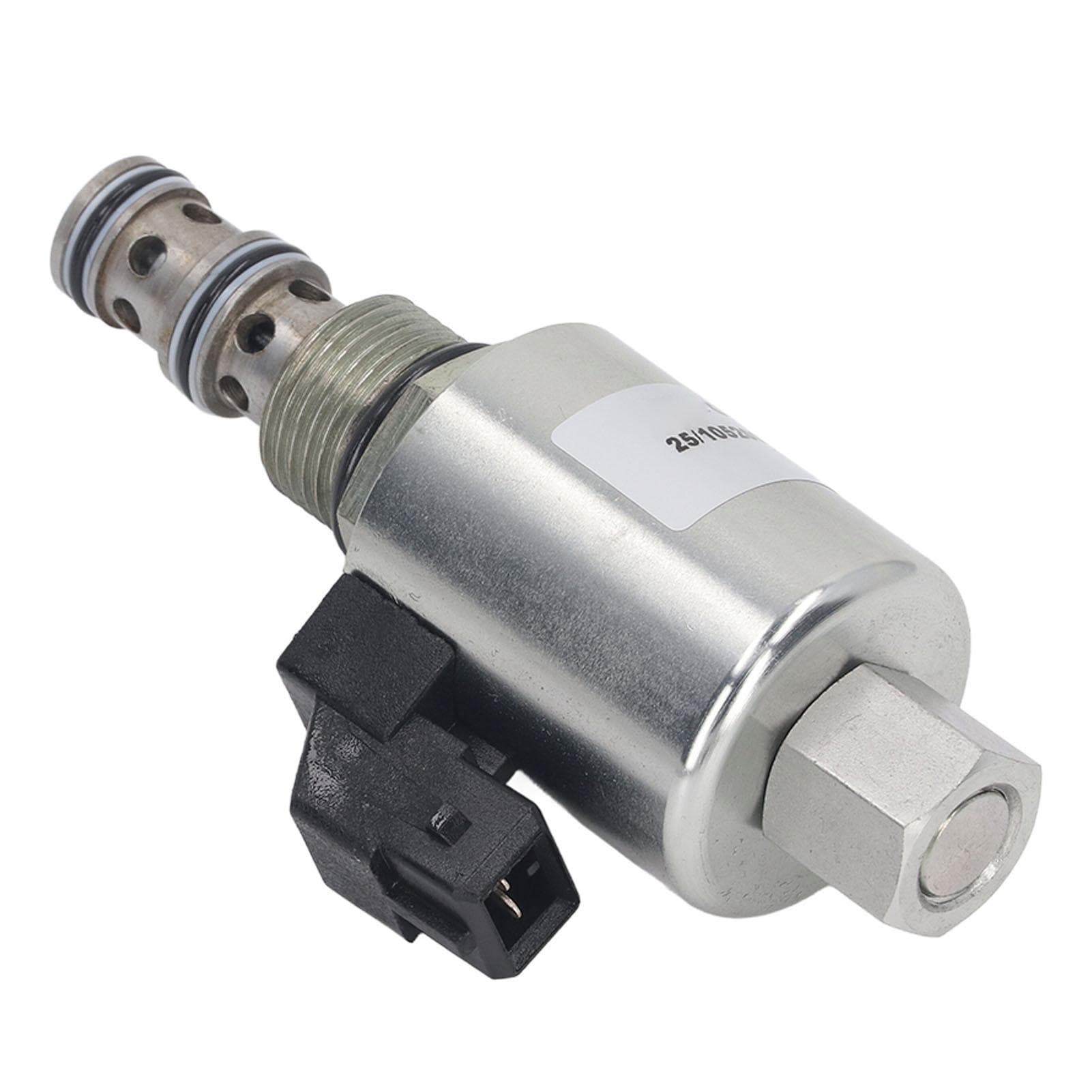 12V Backhoe Loader Solenoid Valve Alloy Steel 25 105200 26 960900 Solenoid Valve Assembly for JCB