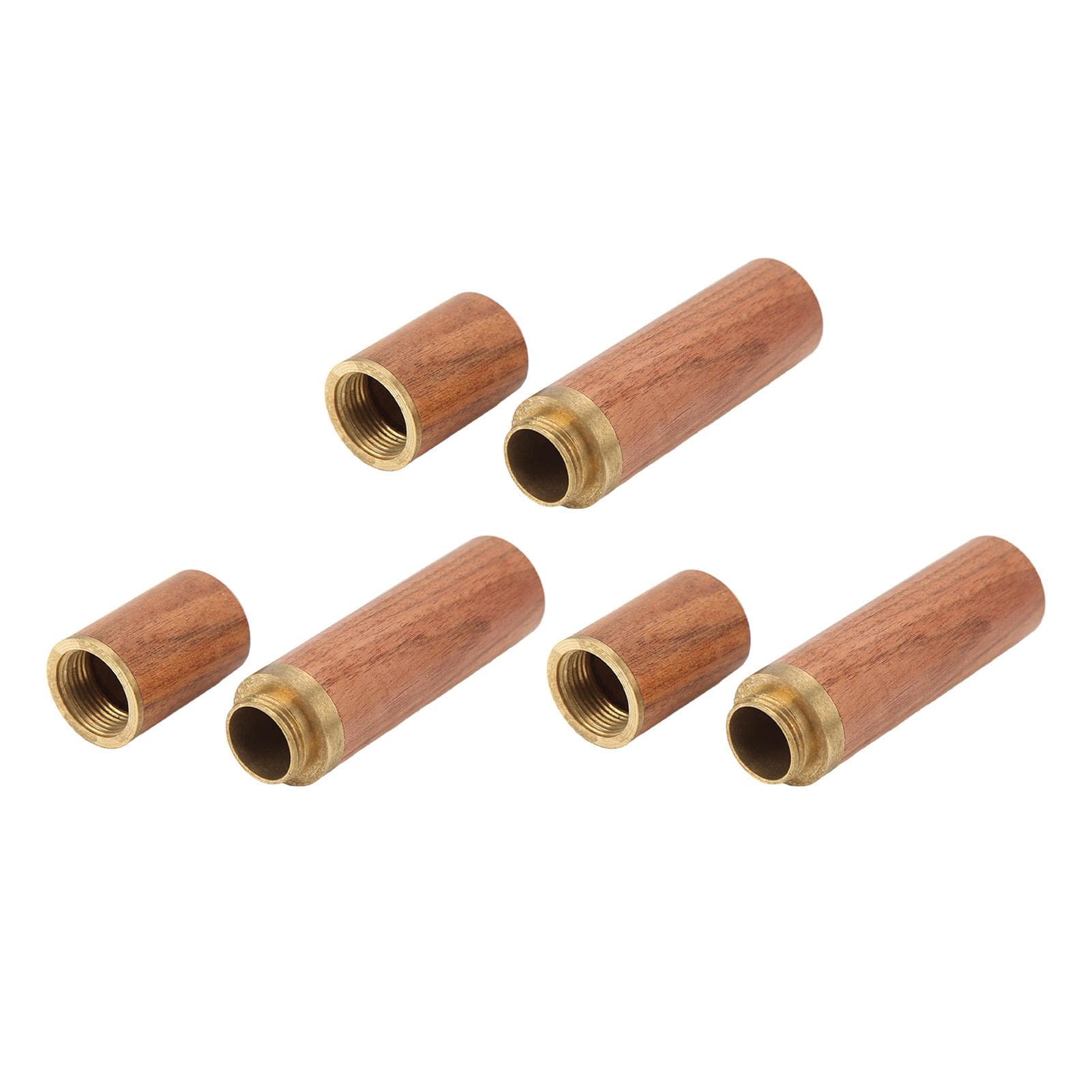 3 Pcs Needle Pocket Box Sandalwood Material Easy Cleaning Portable Compact Convenient Practical