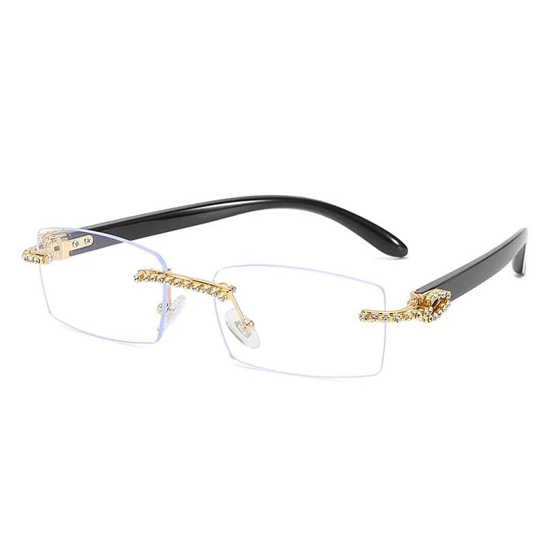 Personalized Street Photography Sunglasses Trendy Frameless Square Glasses UV Resistant Outdoor Fashion