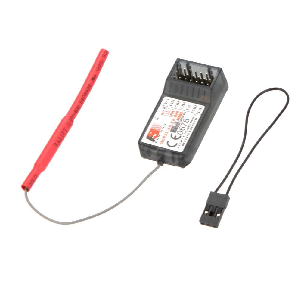 2X FlySky FS-R6B 2.4Ghz 6CH Receiver for FlySky TH9X FS-CT6B Transmitter uk