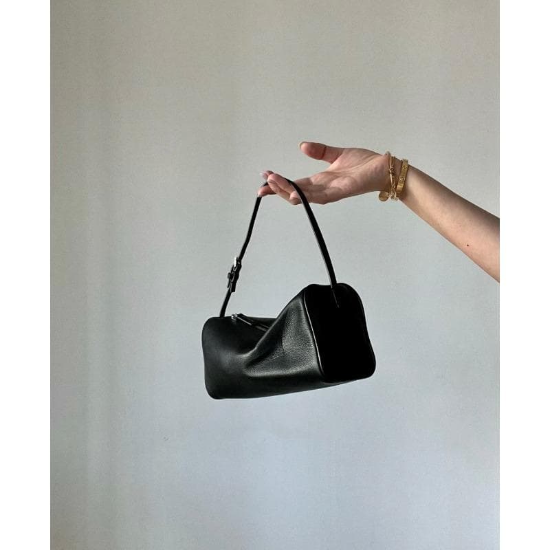 Pen Holder Bag, Fleece Leather Underarm Bag, Mini Square Bag, Handbag, Pen Case Bag