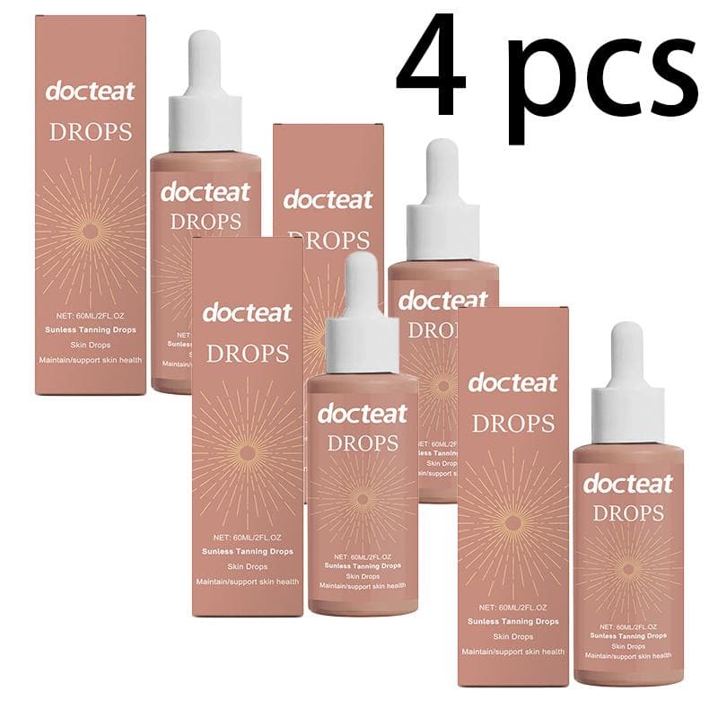 Docteat Herbal Tanning Supplement Drops Body Skin Care Tanning Hydrating Moisturizing Supplement Drops