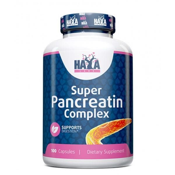 Haya Labs Super Pancreatin Enzymes - 100 Caps