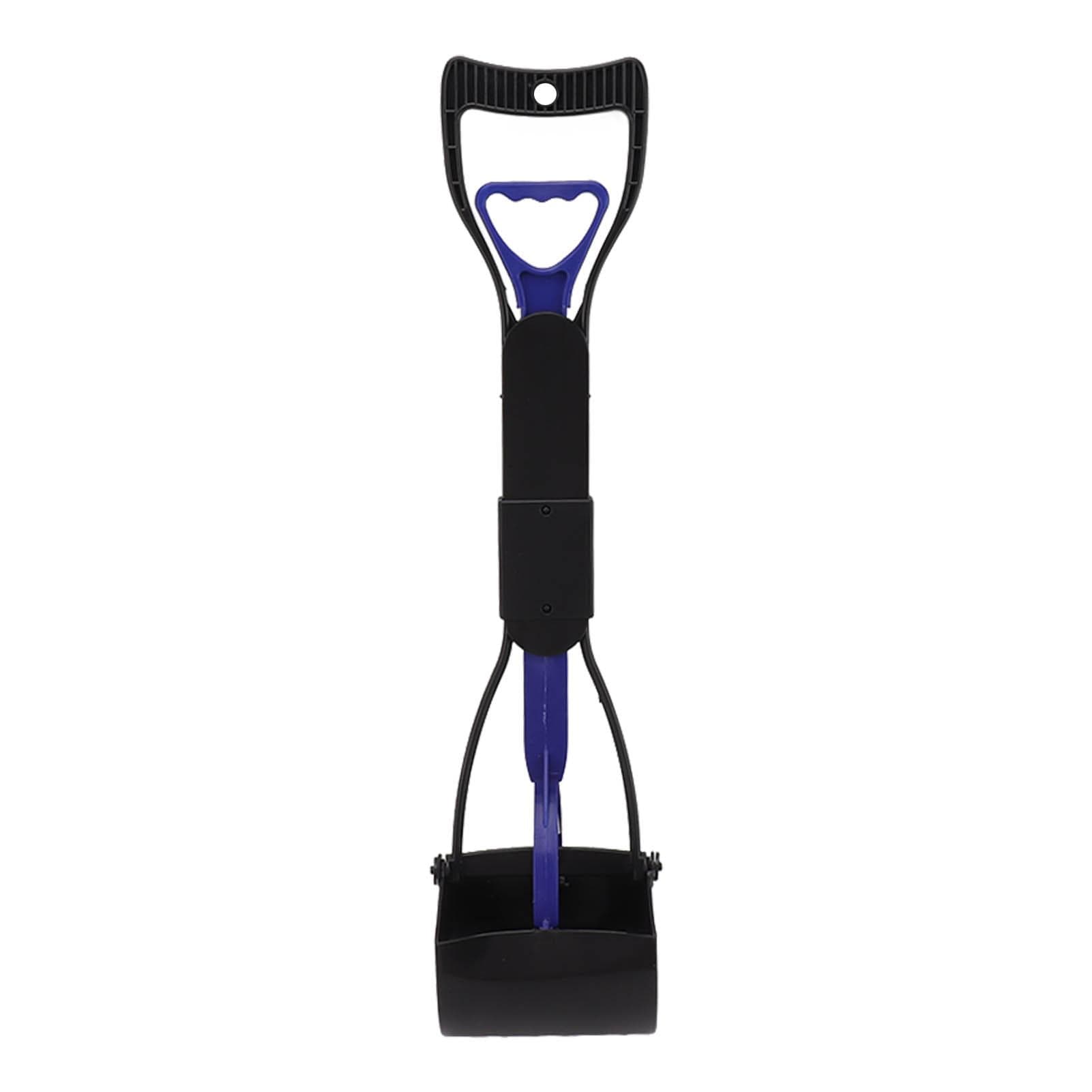 Dog Poop Picker Foldable Long Handle Portable Plastic Pet Feces Scooper for Cats Outdoor