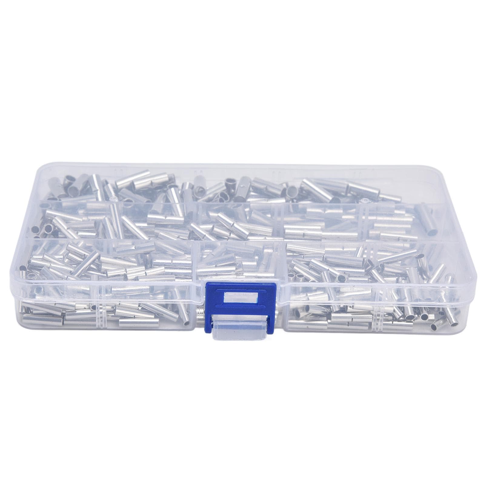 450Pcs Copper Tinned Wire Terminal Uninsulated Butt Splice Electrical Connector Assortment Kit