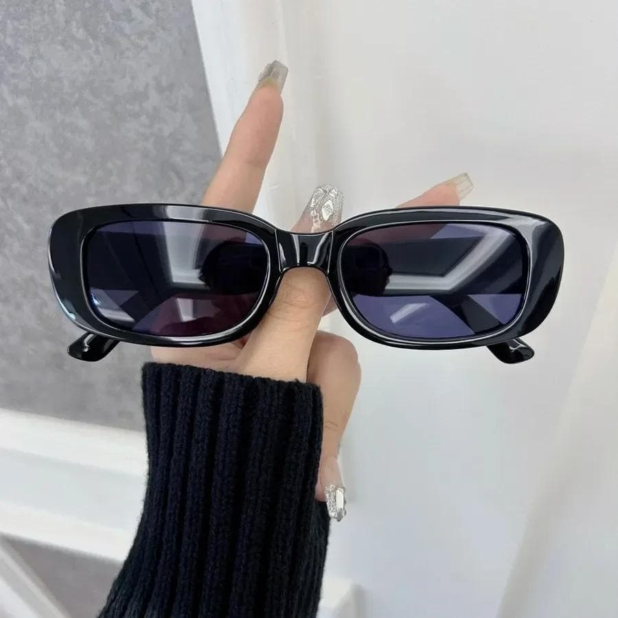 Classic Square Sunglasses Retro Stylish Glasses for Women Men Minimalist Fashion Unisex Casual Wear