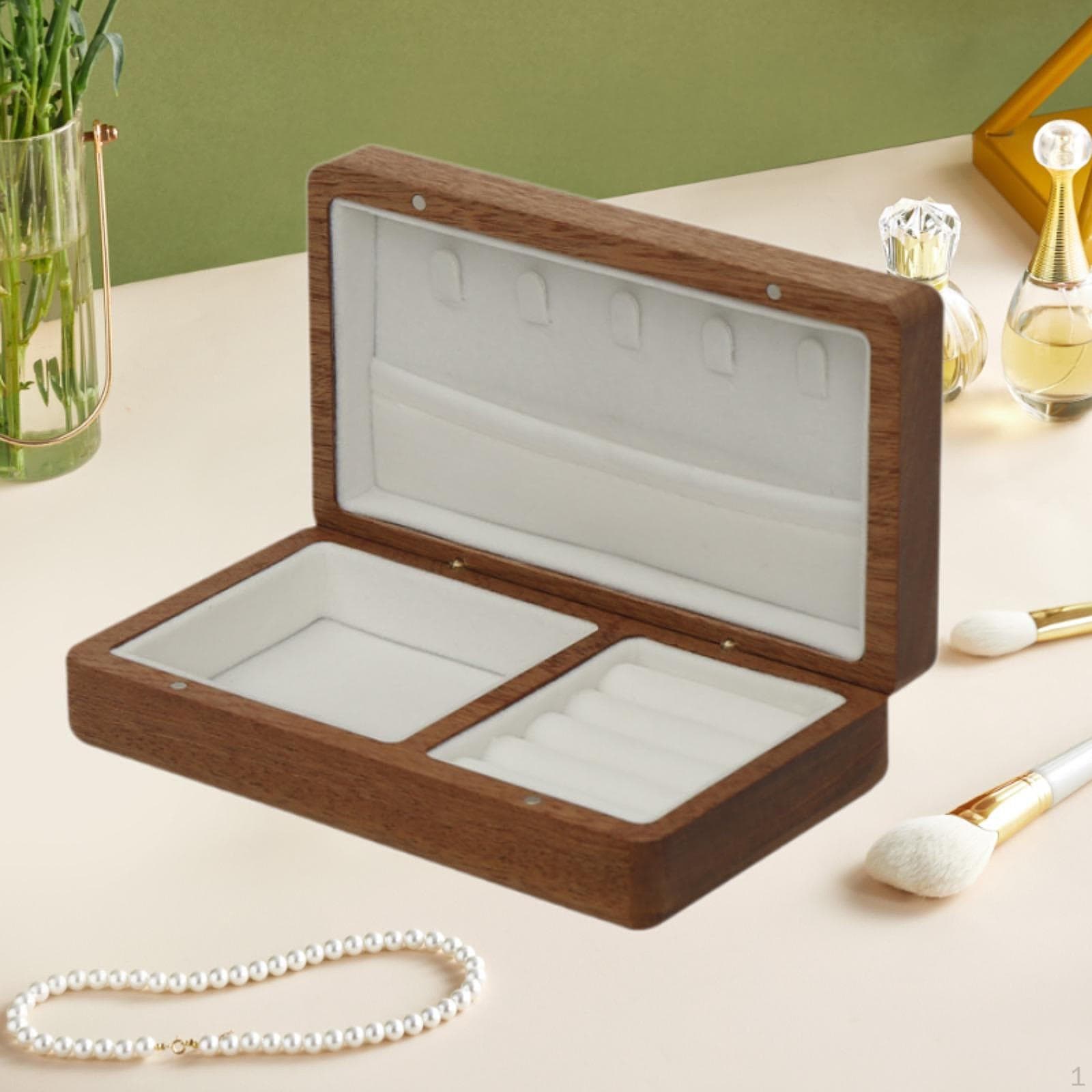 Jewelry And Accessories Storage Box White Interior