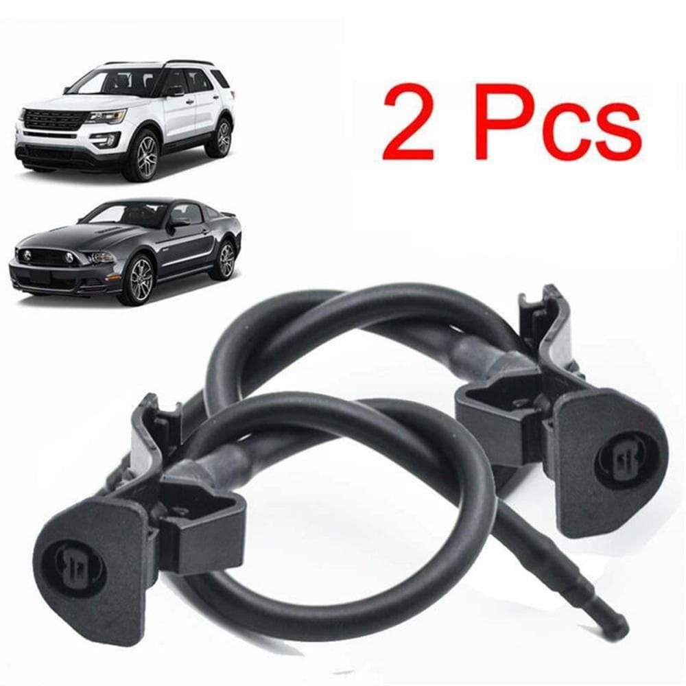 2x Windshield Wiper Washer Nozzle Jets For Ford Explorer MK5 11-18 Mustang 10-14