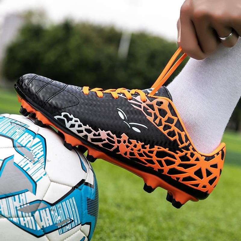 Ultralight Spike Football Boots Classic Kids Soccer Shoes Original Professional Teen-agers Sneakers Boys Girls Children Adult 45