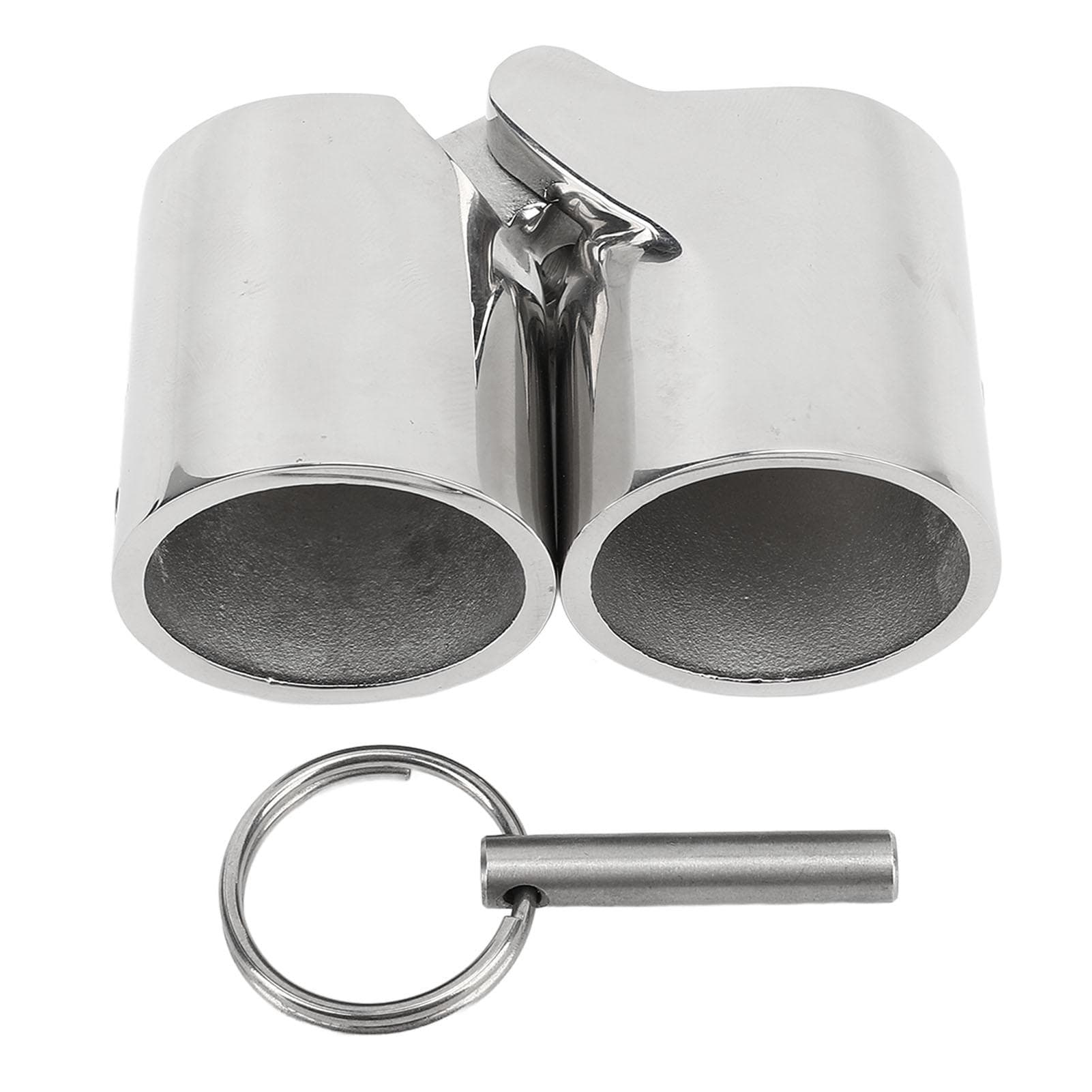 32mm Marine Grade Boat Pipe Connector 316 Stainless Steel Folding Rotating Coupling Tube Pipe